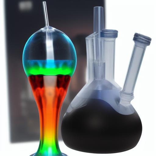 16 IN STAIGHT ICE BONG WITH MATRIX (ITEM_LONG_03200)