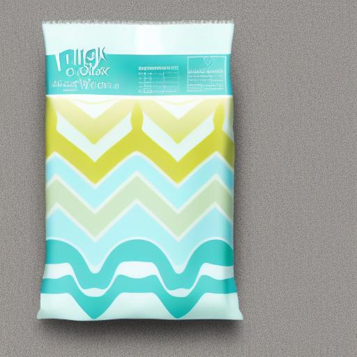 18-IN ZIG-ZAG MILKY COLOR