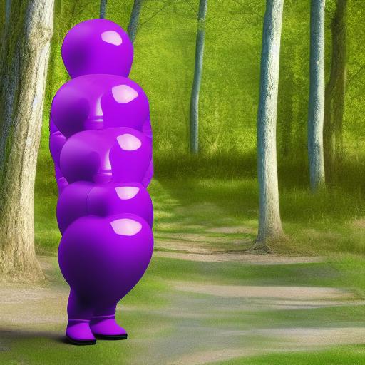 AL STANDING BUBBS (AL2052_V2_ PURPLE)