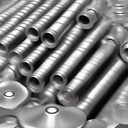 METAL PIPE MIX DESIGNS (60PCS/BTL)