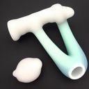 SILICONE GHOST HAND PIPE SL 5063