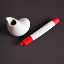 SILICONE BALD HEAD ARROW HANDPIPE (SL5062)