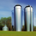 SILO GLASS (SILO 111 BL )